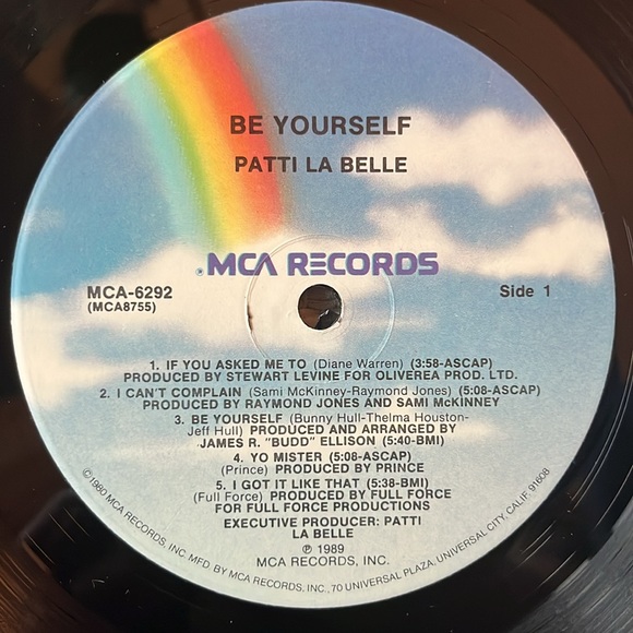 Patti LaBelle - “Be Yourself” Vinyl LP - Picture 4 of 5